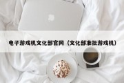 电子游戏机文化部官网（文化部准批游戏机）